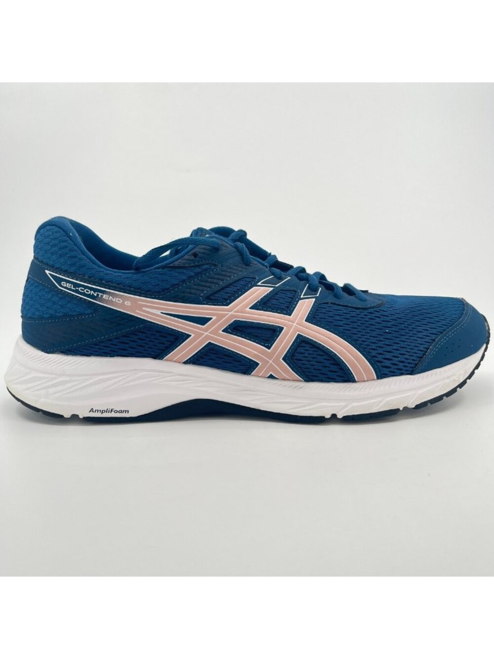Asics Gel-Contend 6 Womens Size 11.5 Blue Pink Athletic Running Shoes Sneakers